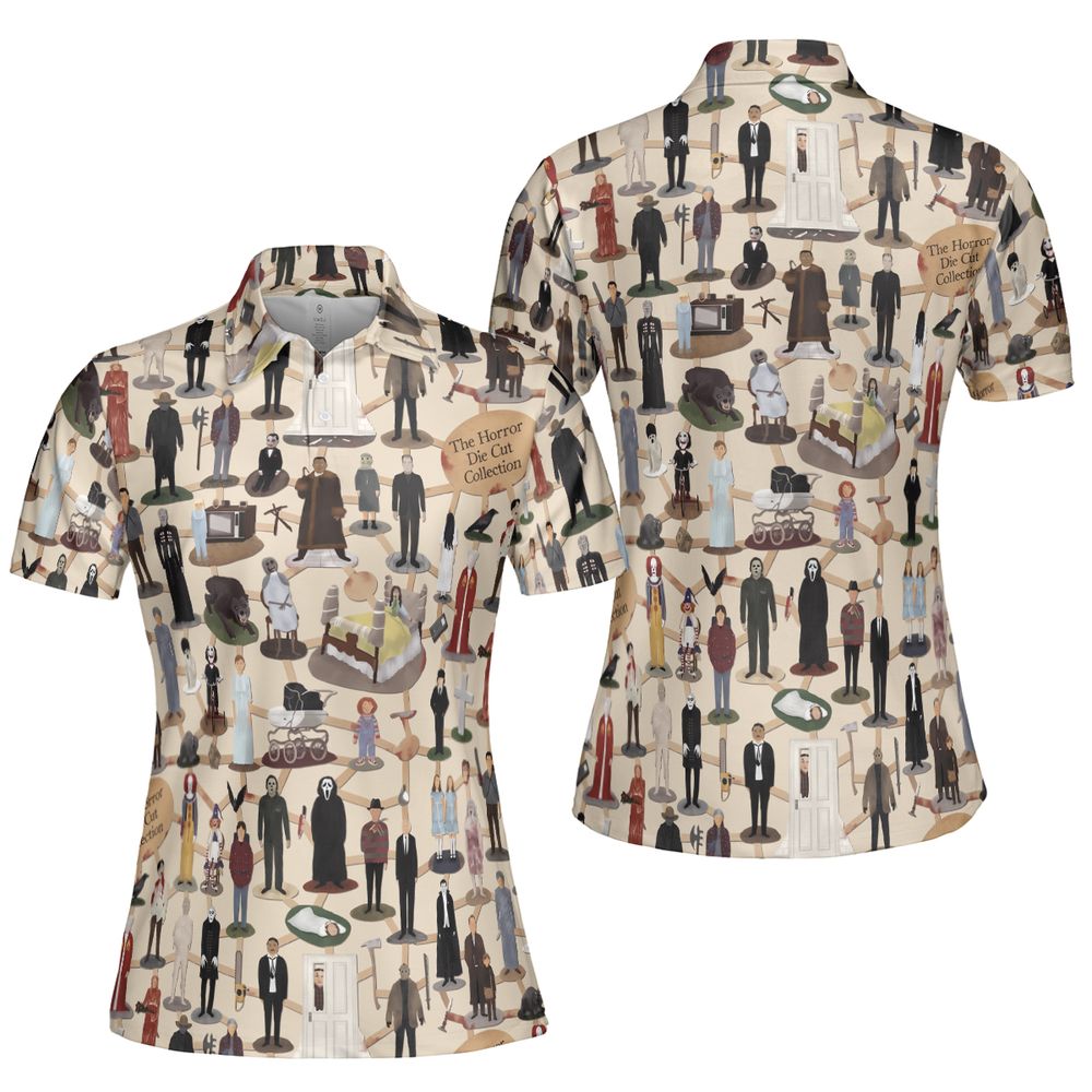 AOP Men/Women Polo Shirt - W1T1DG98 -  - 5
