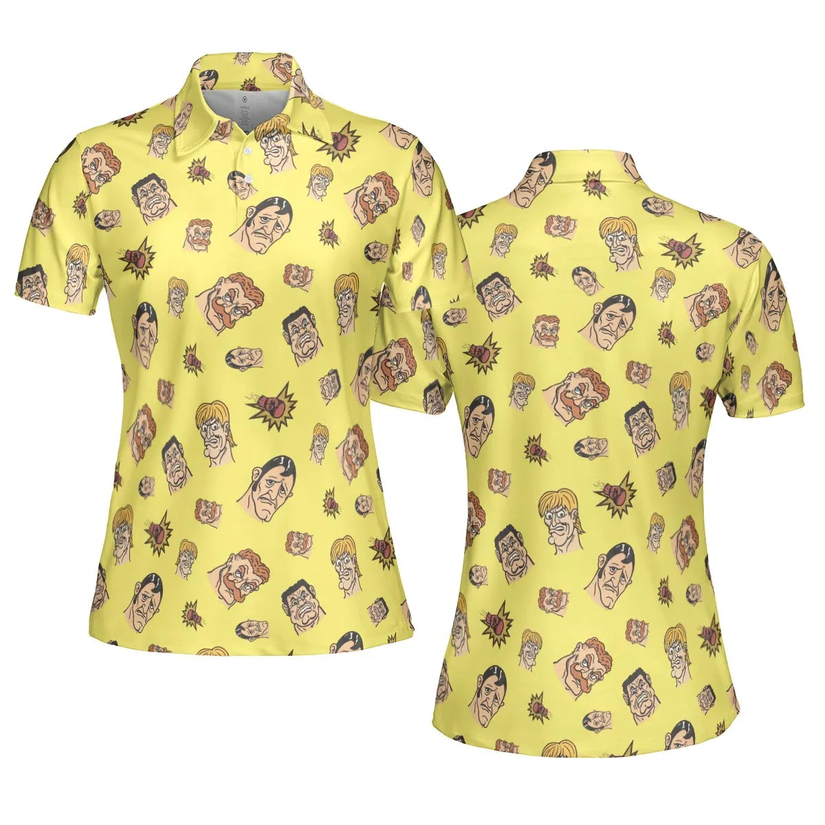 AOP Men/Women Polo Shirt - EYV6KQRW