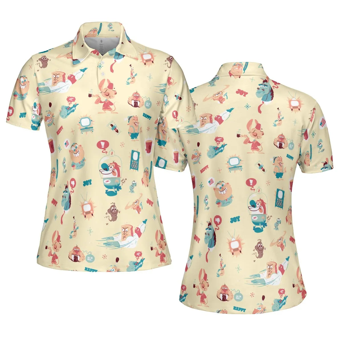 AOP Men/Women Polo Shirt - GY68AC1R