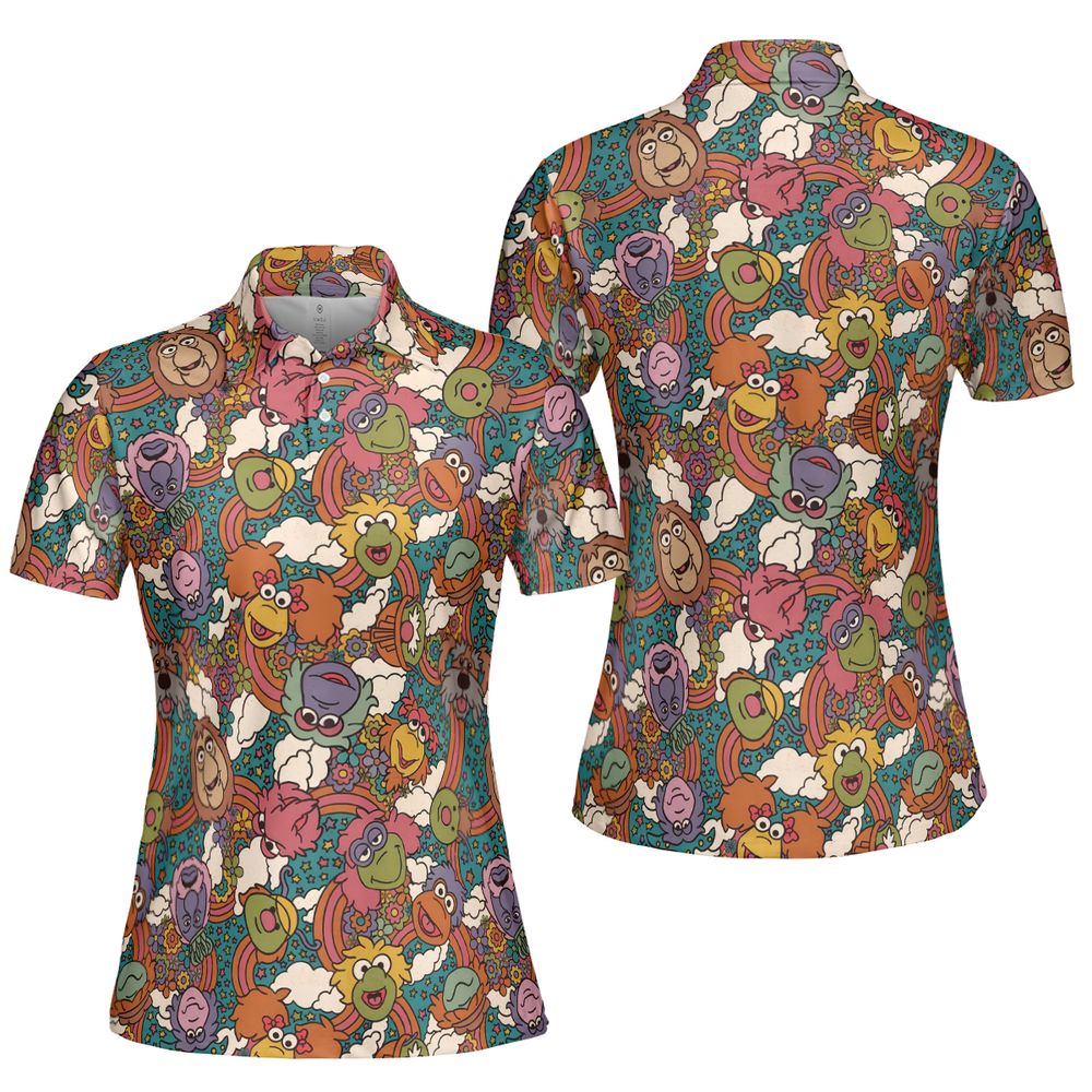 AOP Men/Women Polo Shirt - R3YA48PV -  - 5