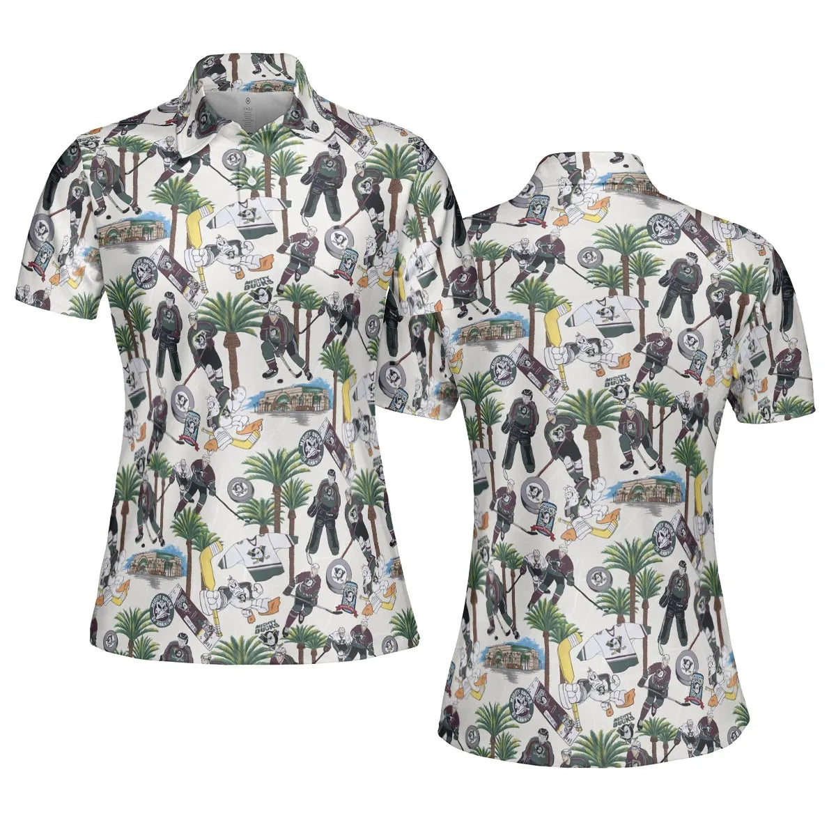 AOP Men/Women Polo Shirt - BKNLLJY4