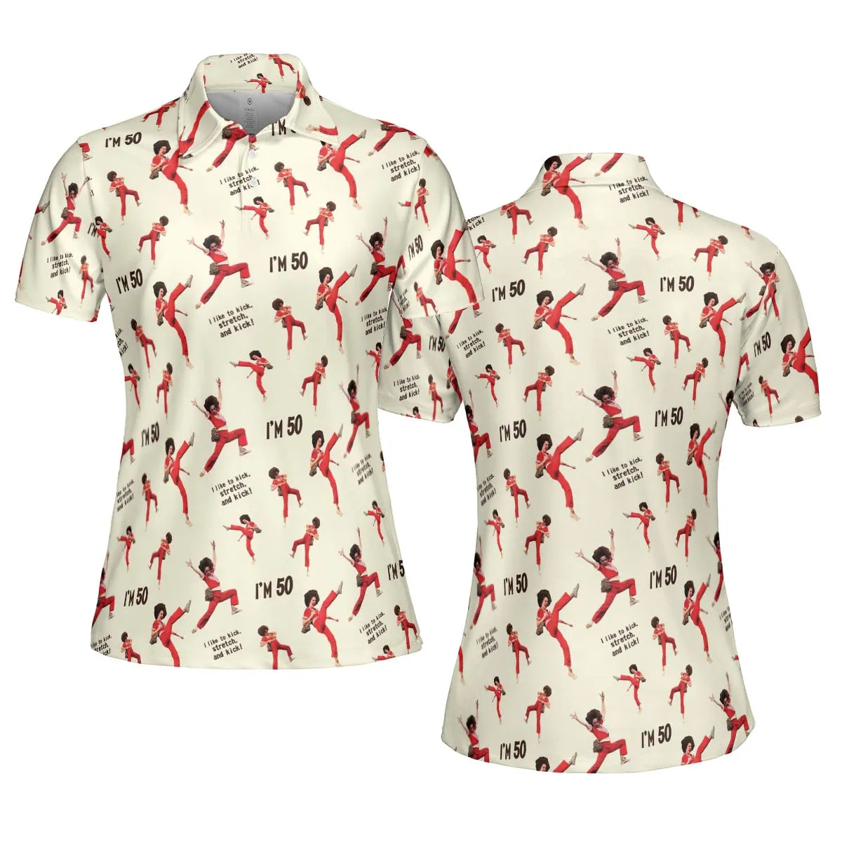 AOP Men/Women Polo Shirt - DWB56CVG