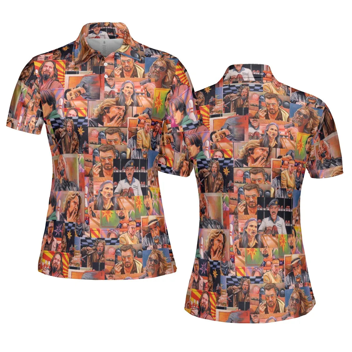AOP Men/Women Polo Shirt - PJ6DVNBY