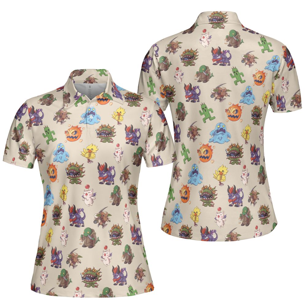 AOP Men/Women Polo Shirt - YZ46N587 -  - 5