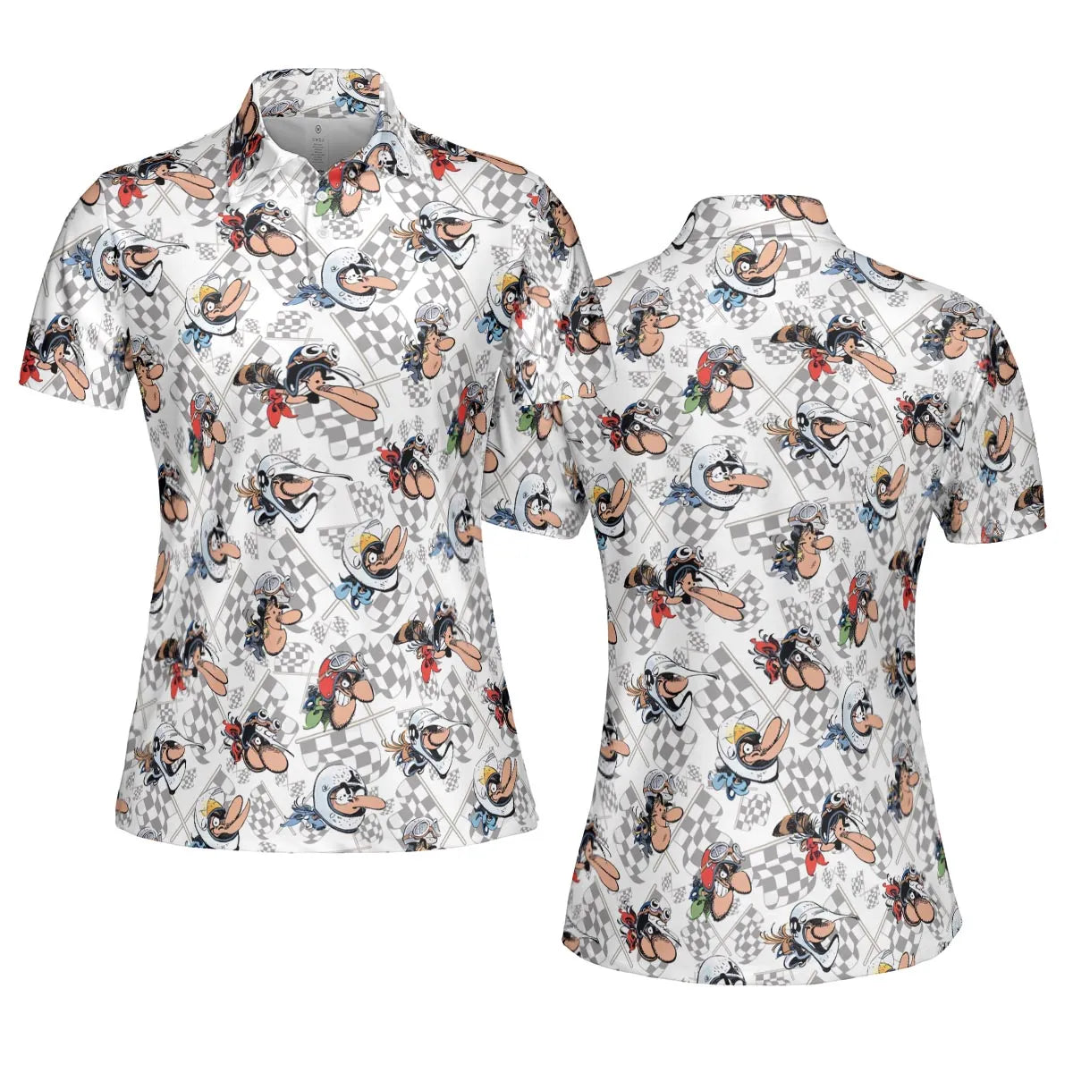 AOP Men/Women Polo Shirt - S8ZUB5W3