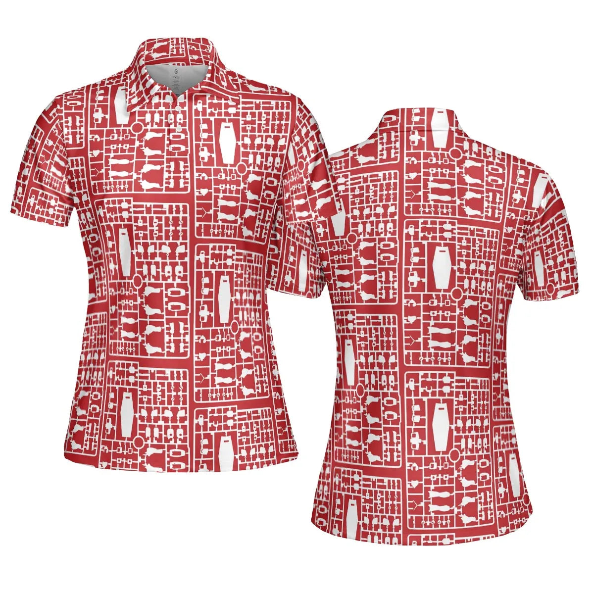 AOP Men/Women Polo Shirt - 3F3JCXSV