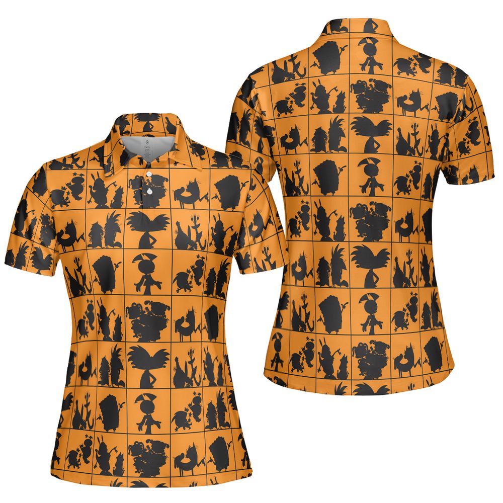 AOP Men/Women Polo Shirt - YU81FKDQ -  - 5