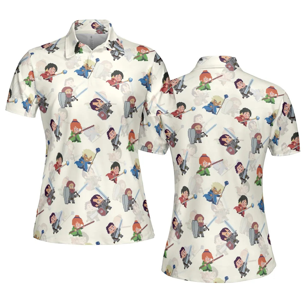 AOP Men/Women Polo Shirt - 3TP9KKCW