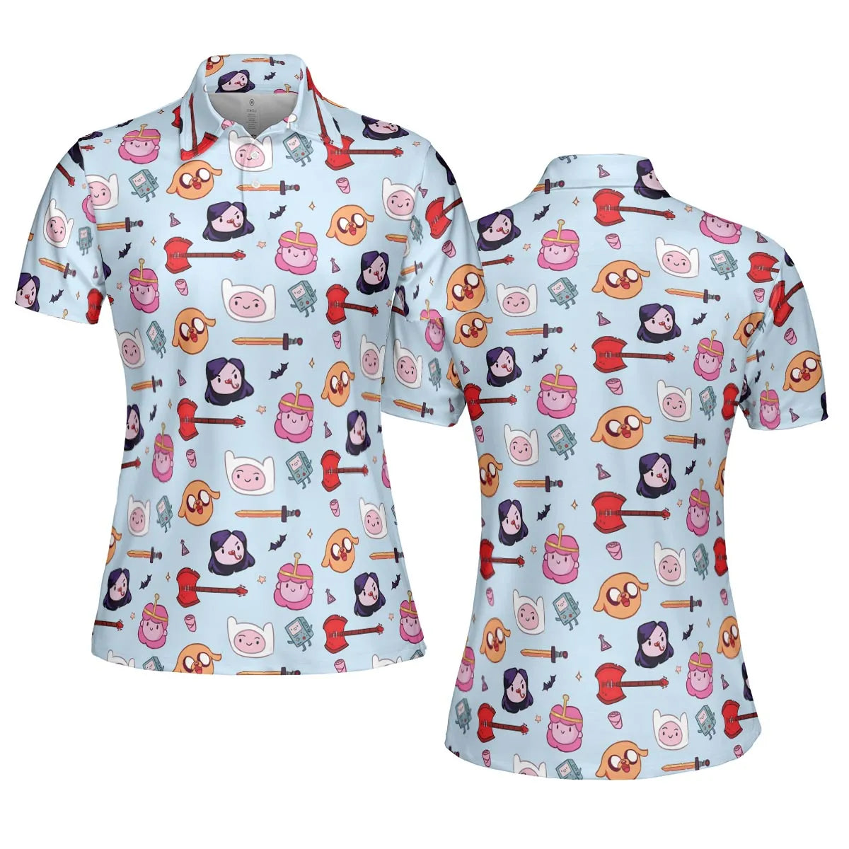 AOP Men/Women Polo Shirt - LNUHVTQ8