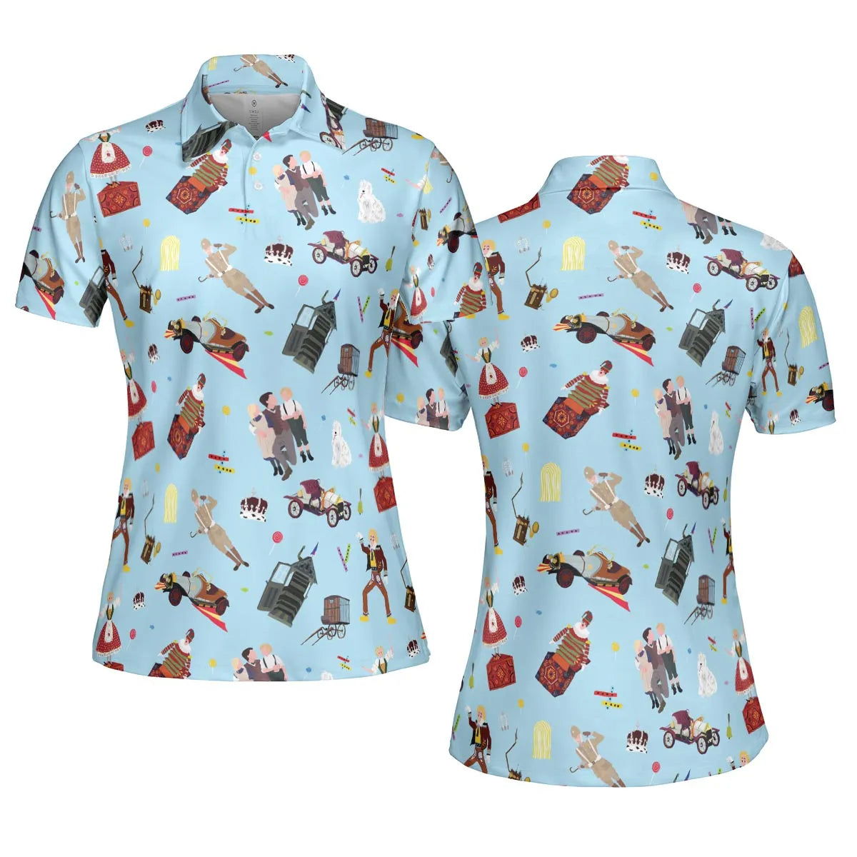 AOP Men/Women Polo Shirt - 1ZHR6PCU