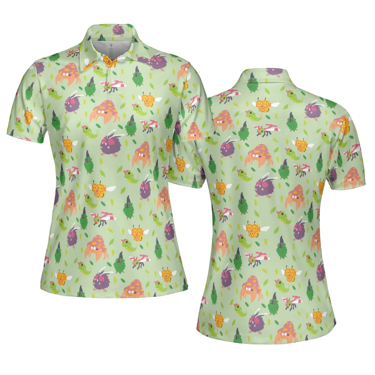 AOP Men/Women Polo Shirt - QZE2RDWG
