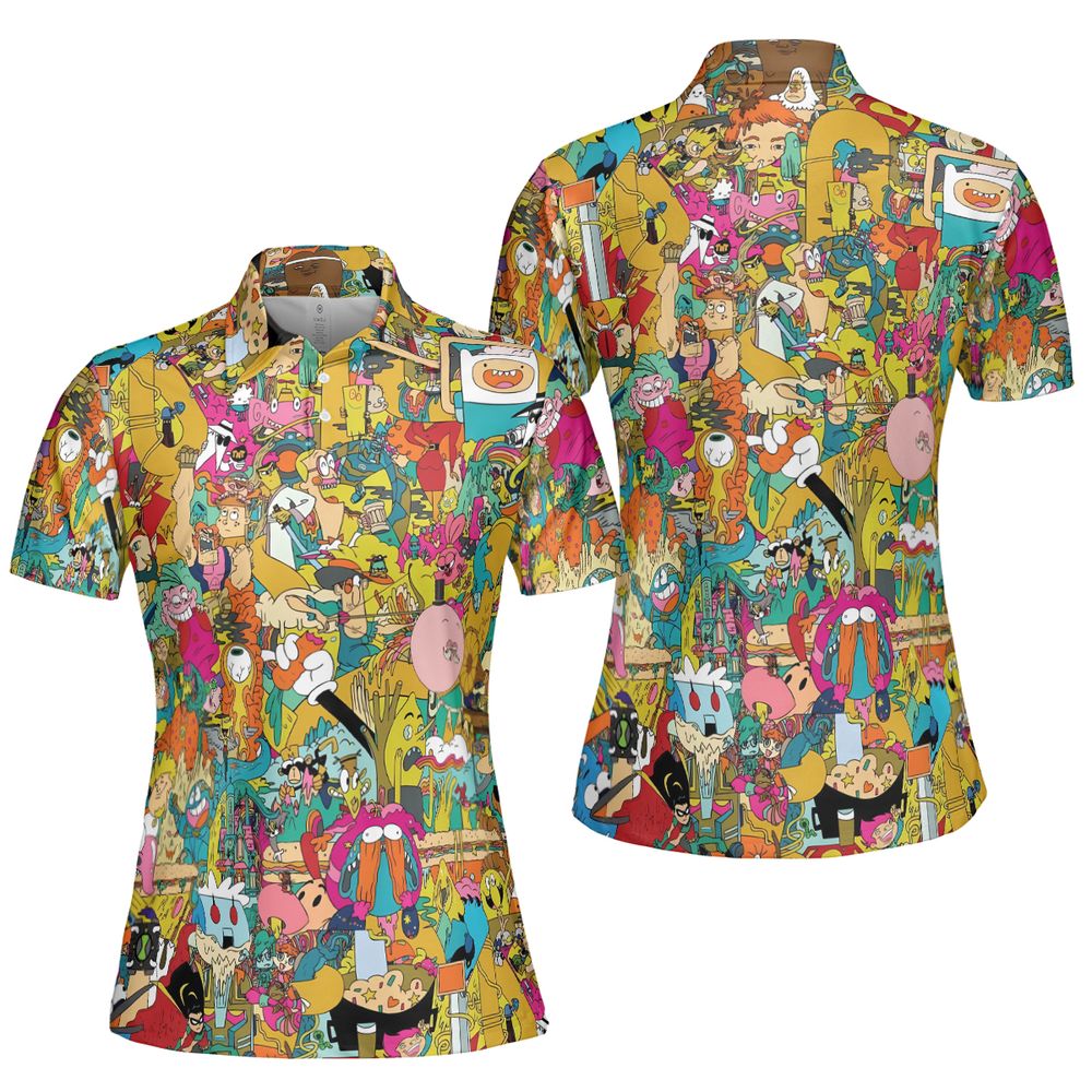 AOP Men/Women Polo Shirt - MLB7VJ2B -  - 5