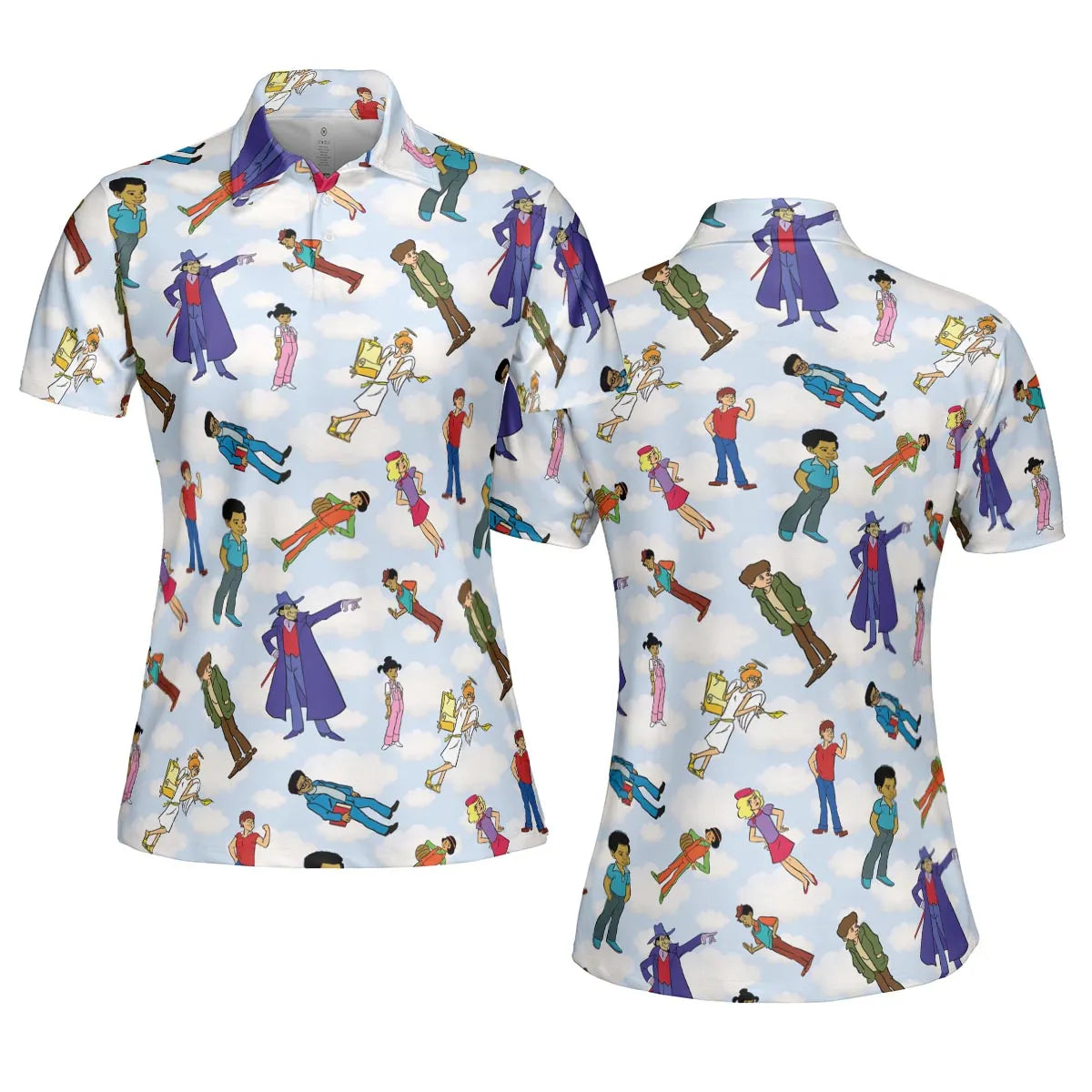 AOP Men/Women Polo Shirt - Y7AJQ9BH