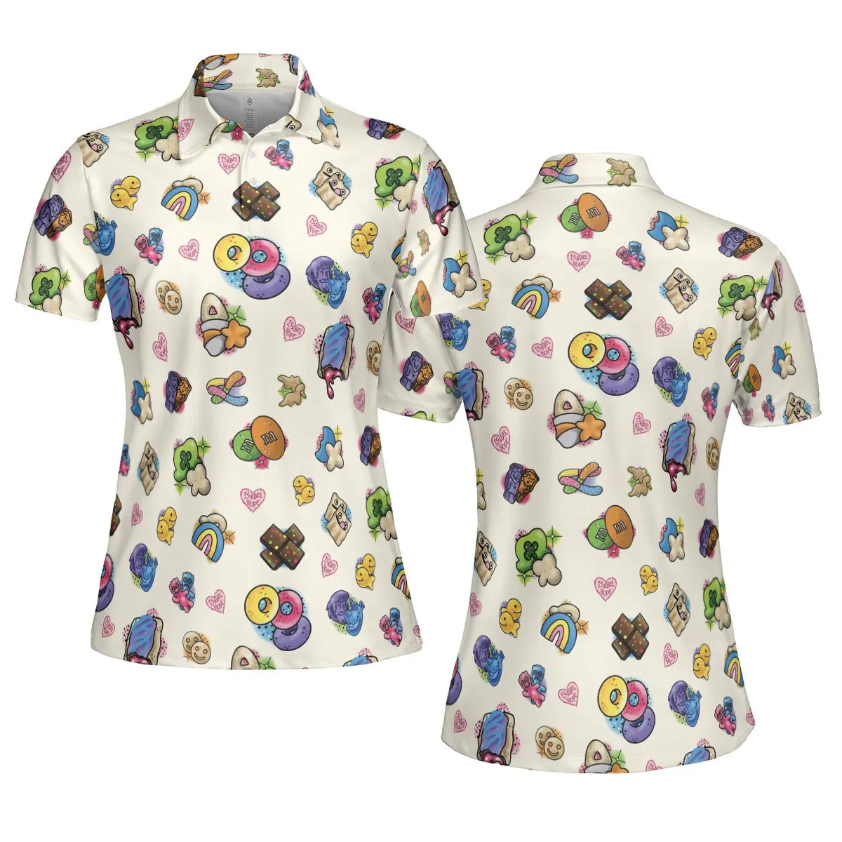 AOP Men/Women Polo Shirt - QN3G3WZF