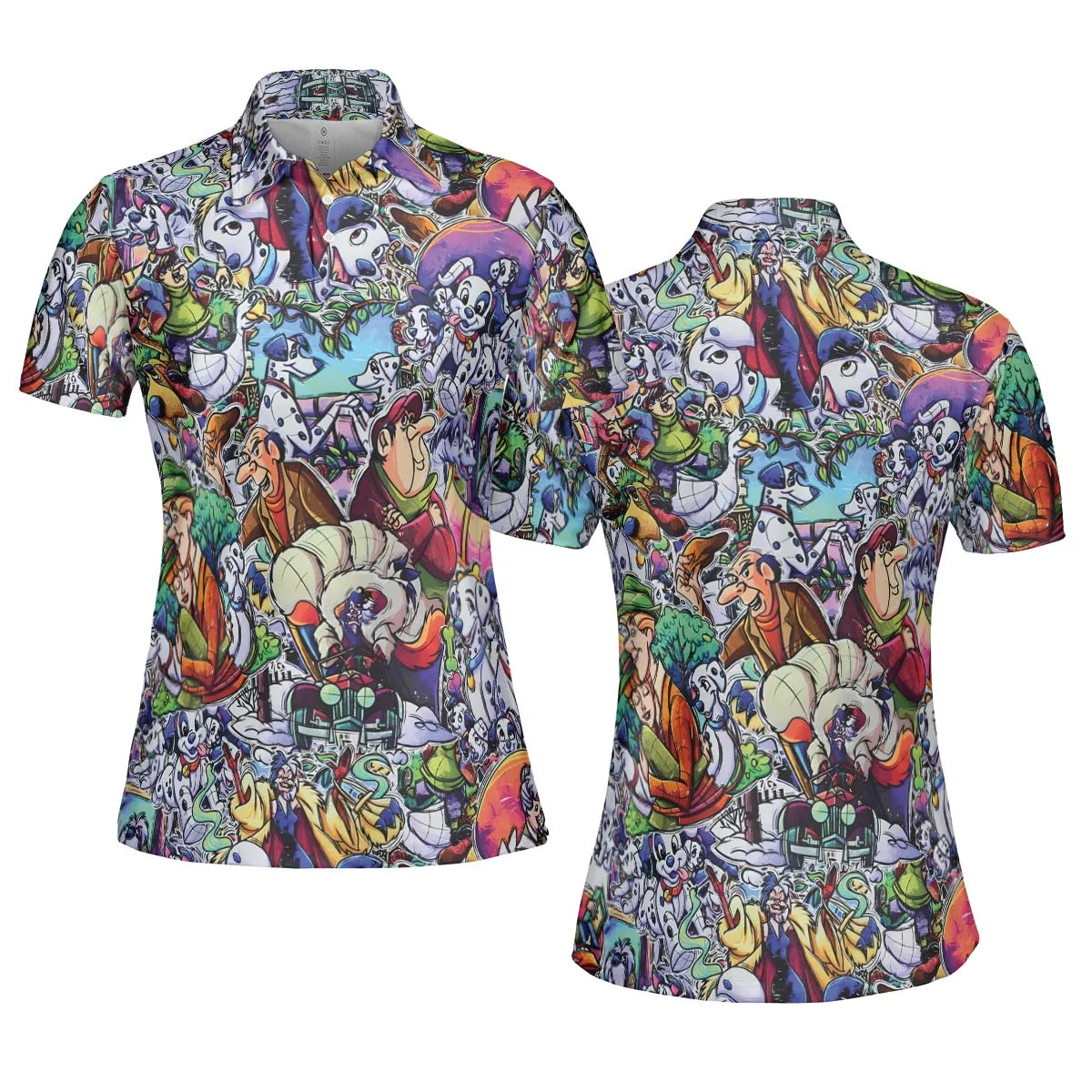 AOP Men/Women Polo Shirt - 6BZK9B4R