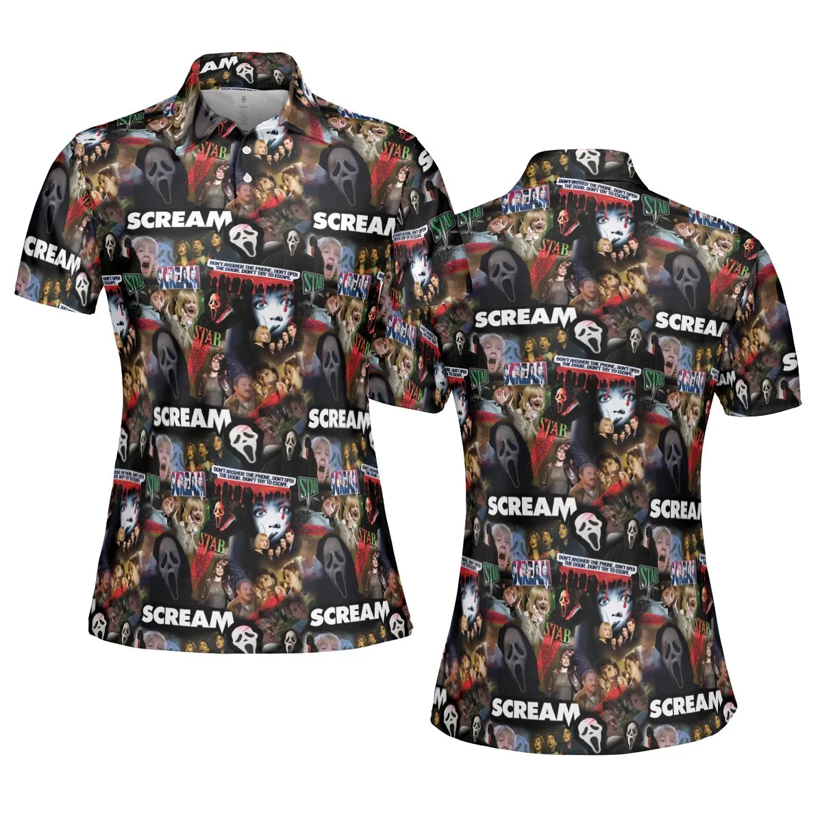 AOP Men/Women Polo Shirt - PEN4KCNT
