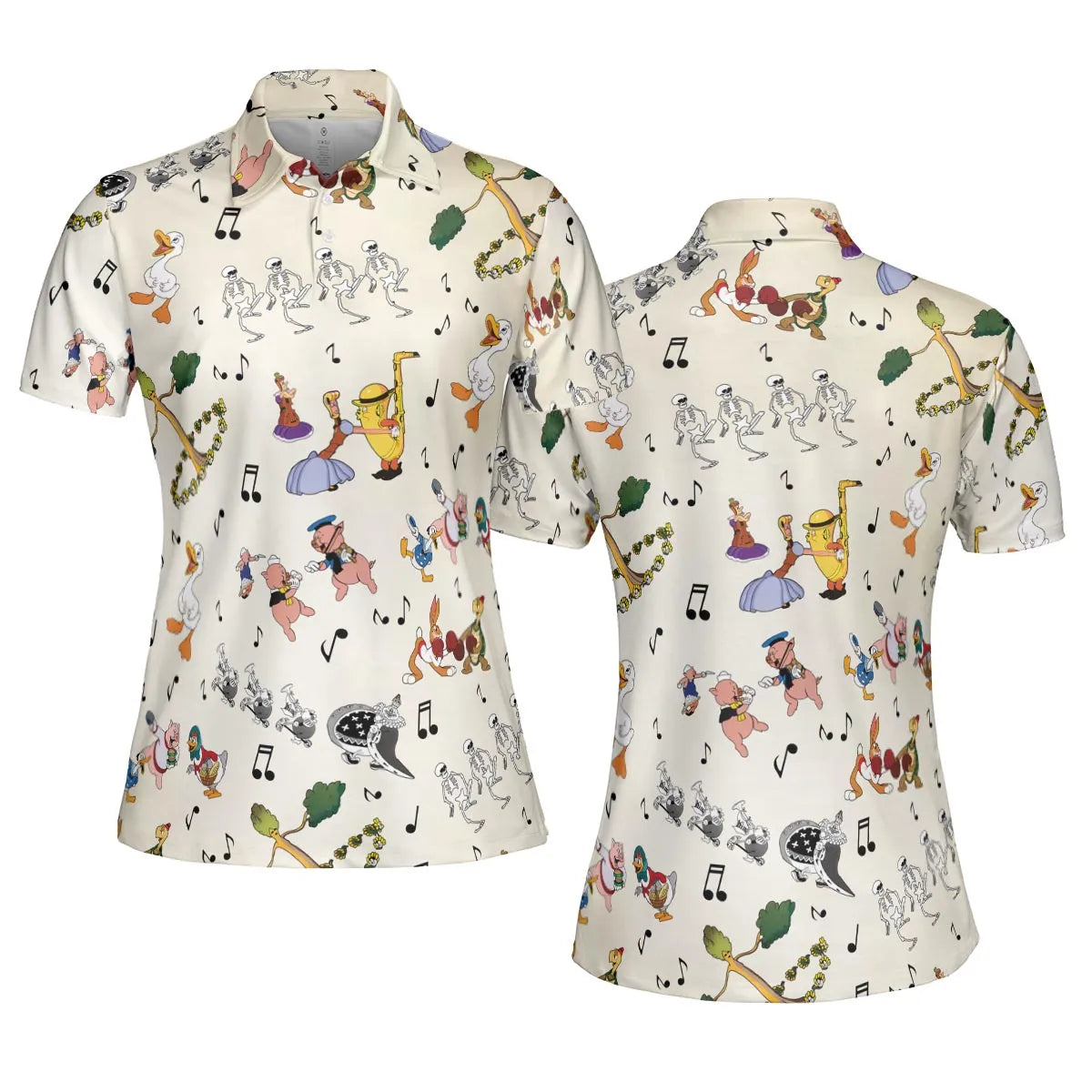 AOP Men/Women Polo Shirt - TRCRWCVZ