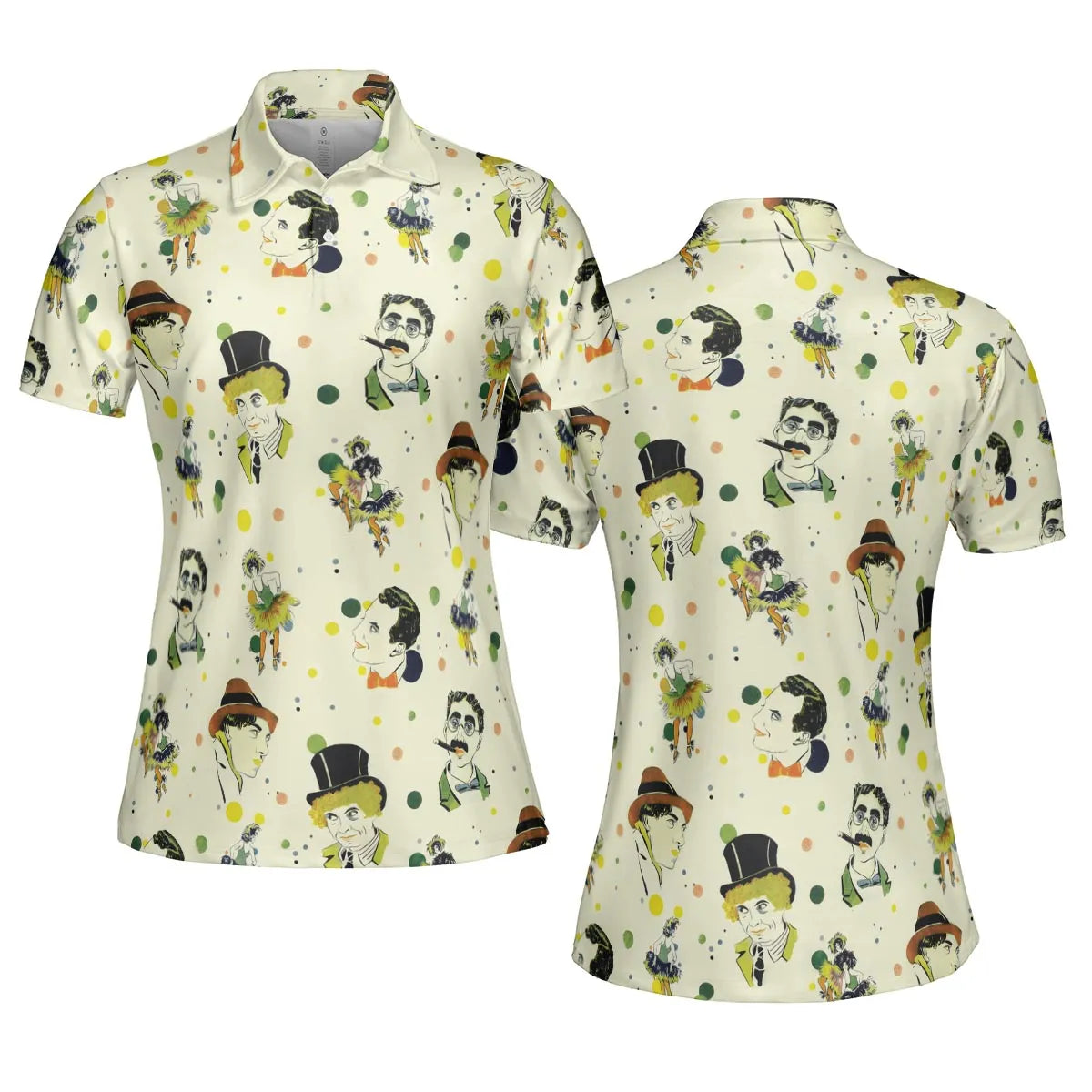 AOP Men/Women Polo Shirt - QHHWK449