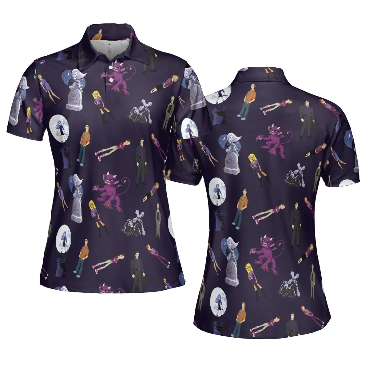 AOP Men/Women Polo Shirt - 3NW61NUN