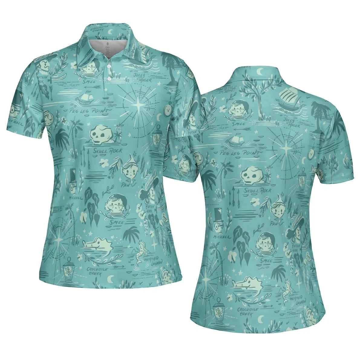 AOP Men/Women Polo Shirt - BTKR3M7J
