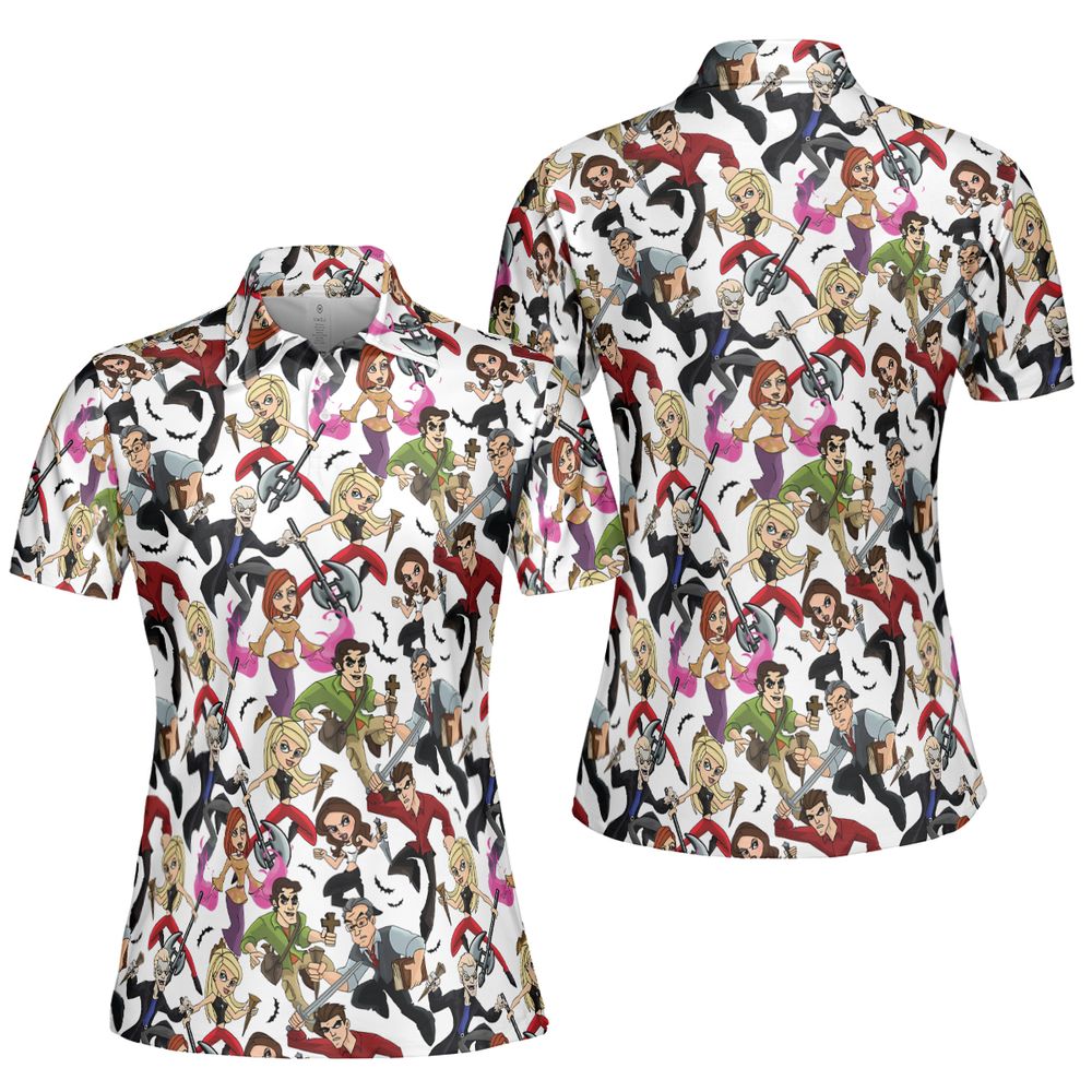 AOP Men/Women Polo Shirt - 6U8L3N8M -  - 5