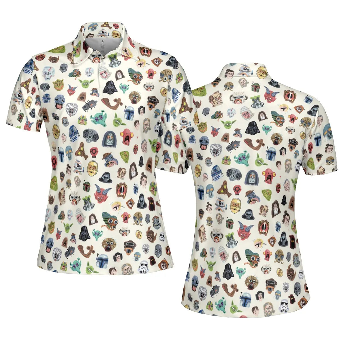 AOP Men/Women Polo Shirt - B5KTR857