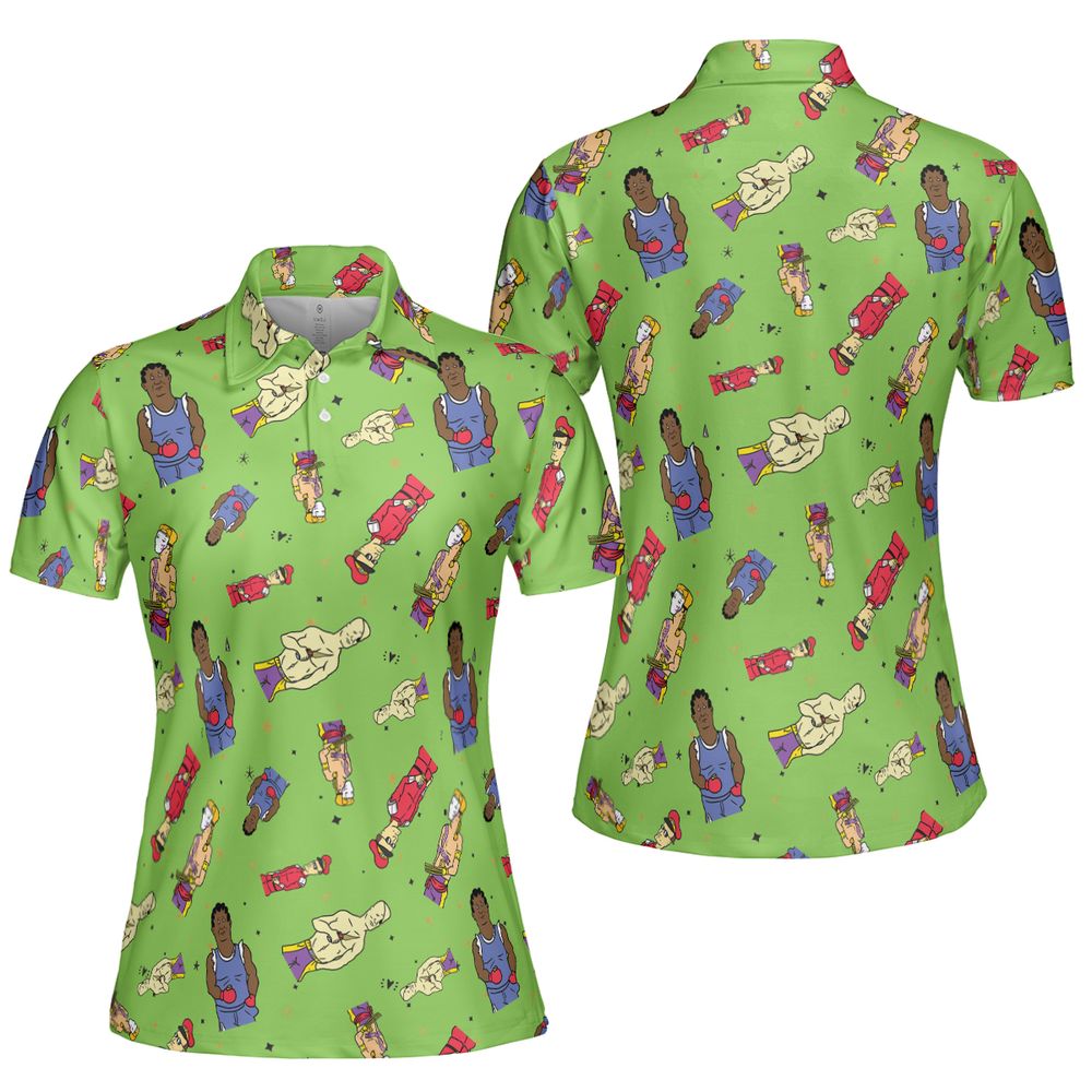 AOP Men/Women Polo Shirt - KVRG5RTQ -  - 5
