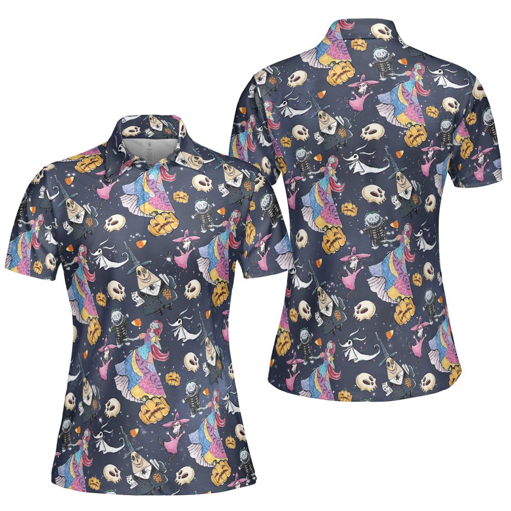 AOP Men/Women Polo Shirt - AE3JCZXR -  - 5