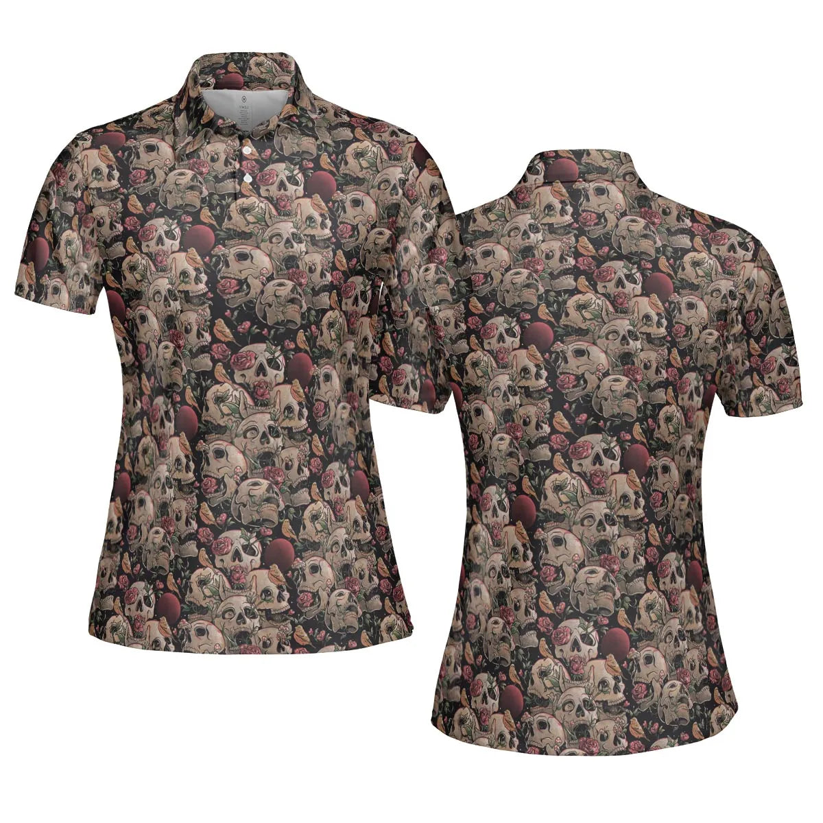 AOP Men/Women Polo Shirt - 8NB2XBGZ