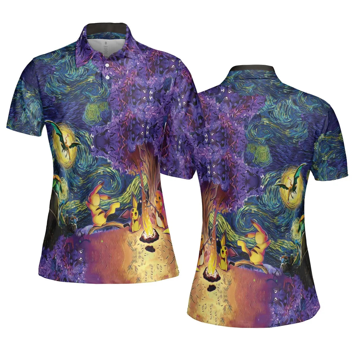 AOP Men/Women Polo Shirt - ZJEU9UTZ