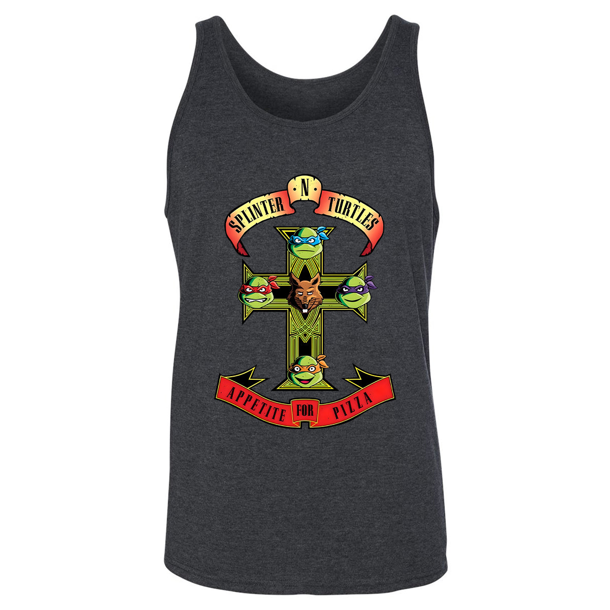 Unisex Jersey Tank - EDZQ4ETP - Dark Grey Heather - 6