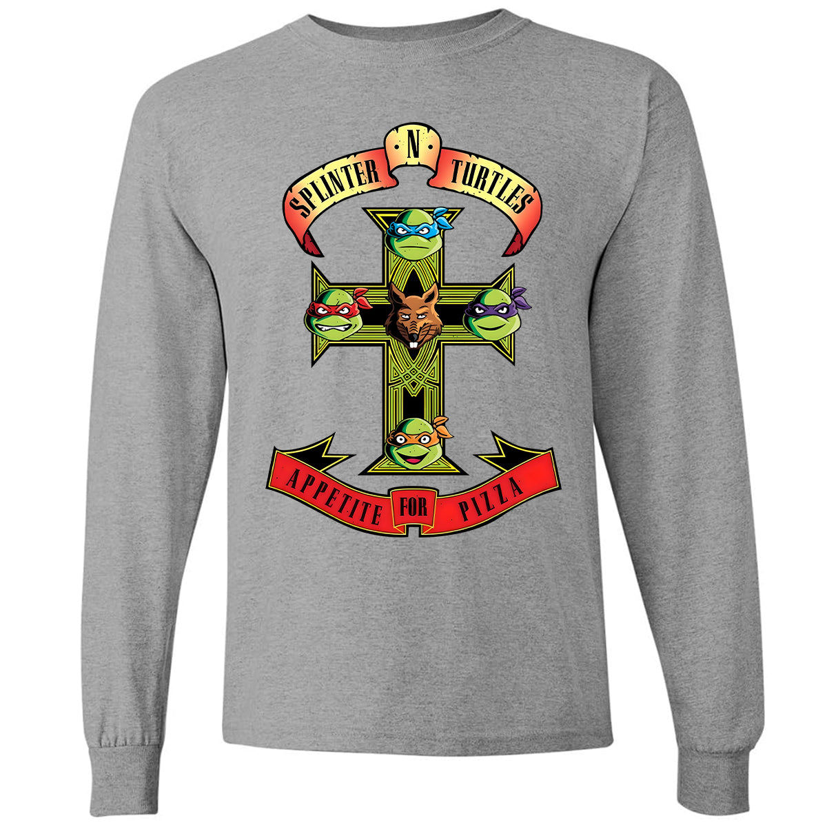 Long Sleeve T-Shirt - P5DT8JWJ - Graphite Heather - 6