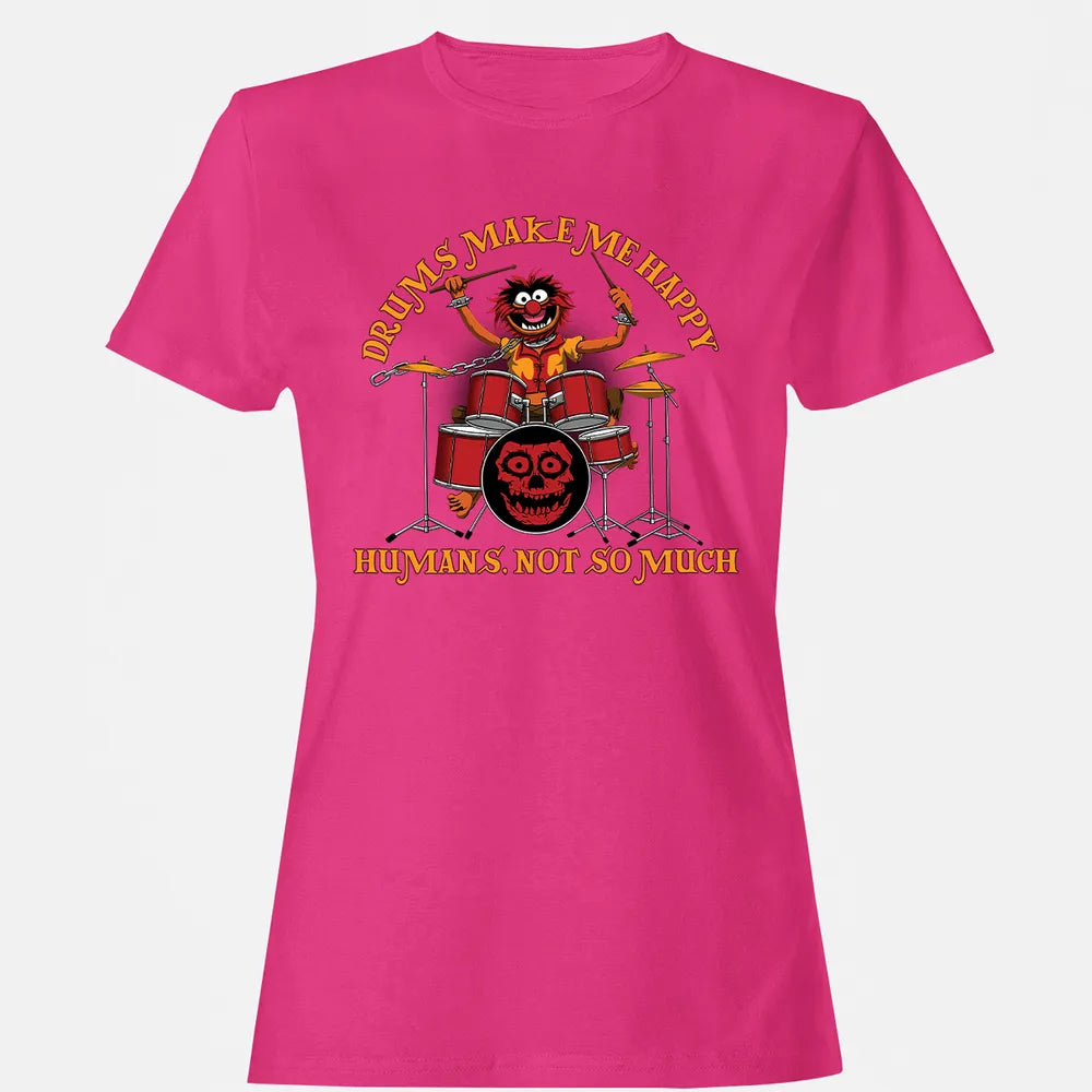 Drums Make Me Happy Women's T-shirt
