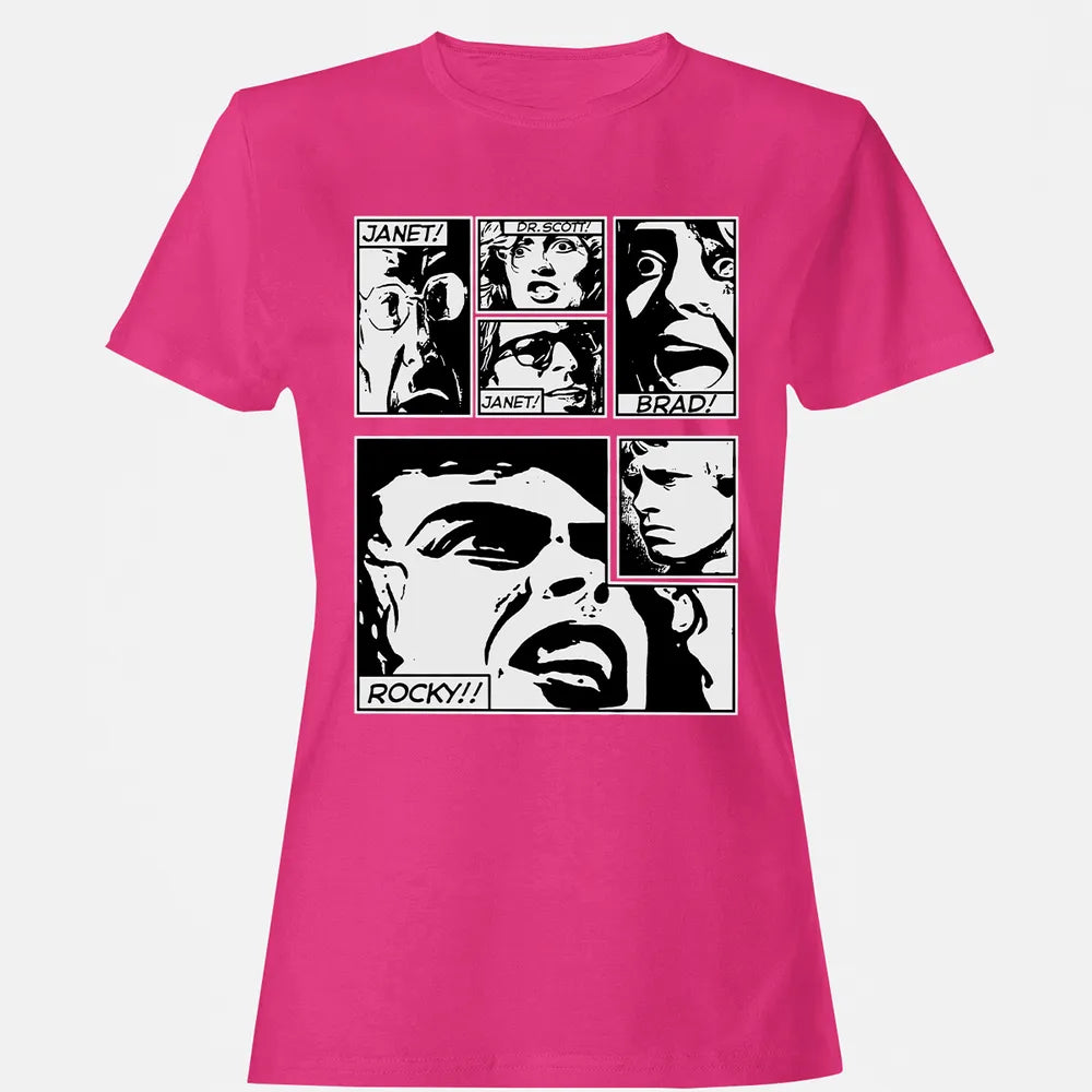 Janet! Brad! Rocky! Women's T-shirt