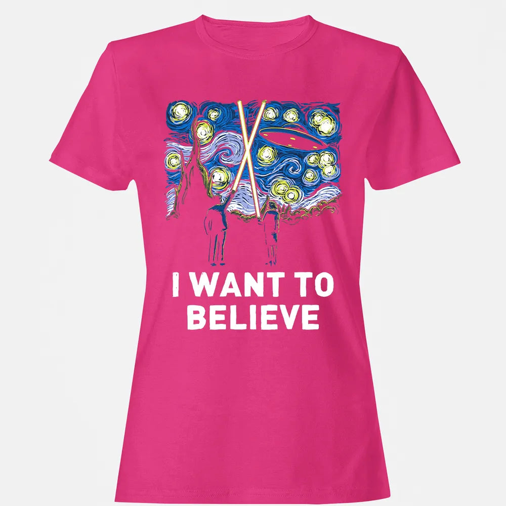 I Want To Believe Women's T-shirt
