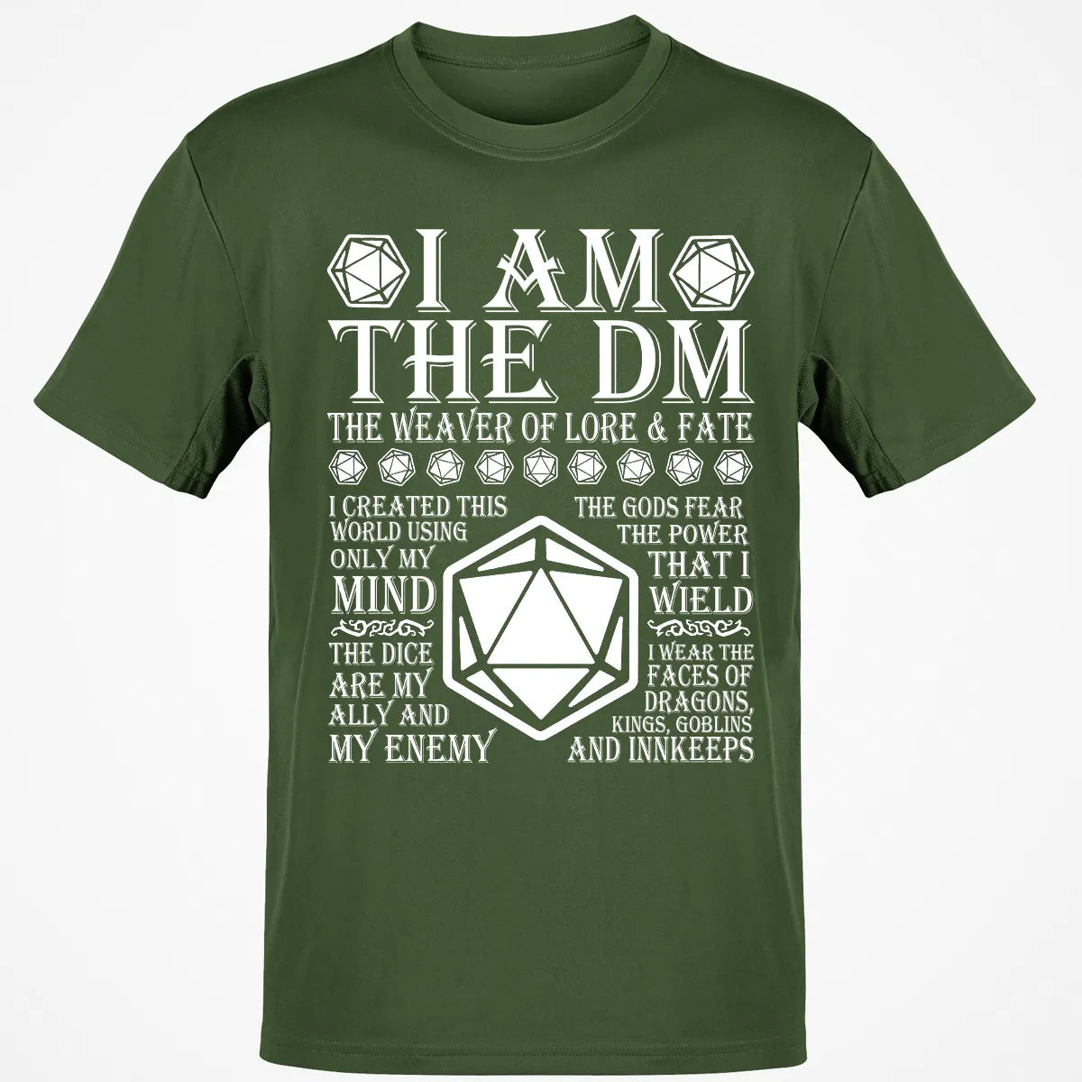 I Am The DM The Weaver Of Lore And Fate Classic Unisex T-Shirt