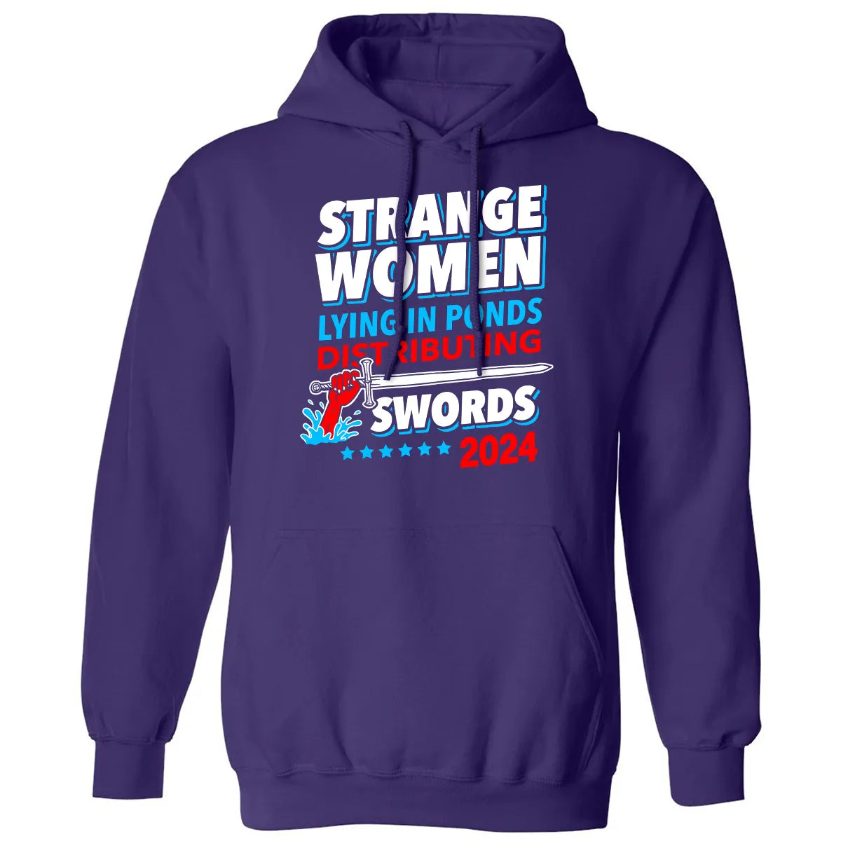 Strange women lying in ponds distributing swords 2024 Classic Unisex Hoodie