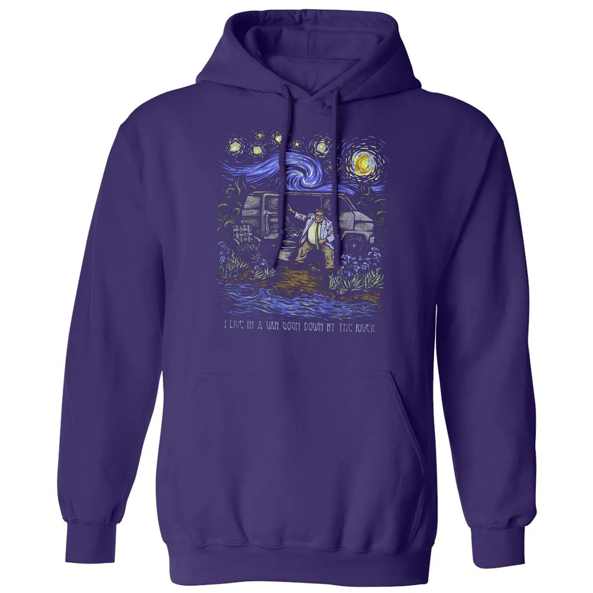 Live In A Van Gogh Classic Unisex Hoodie