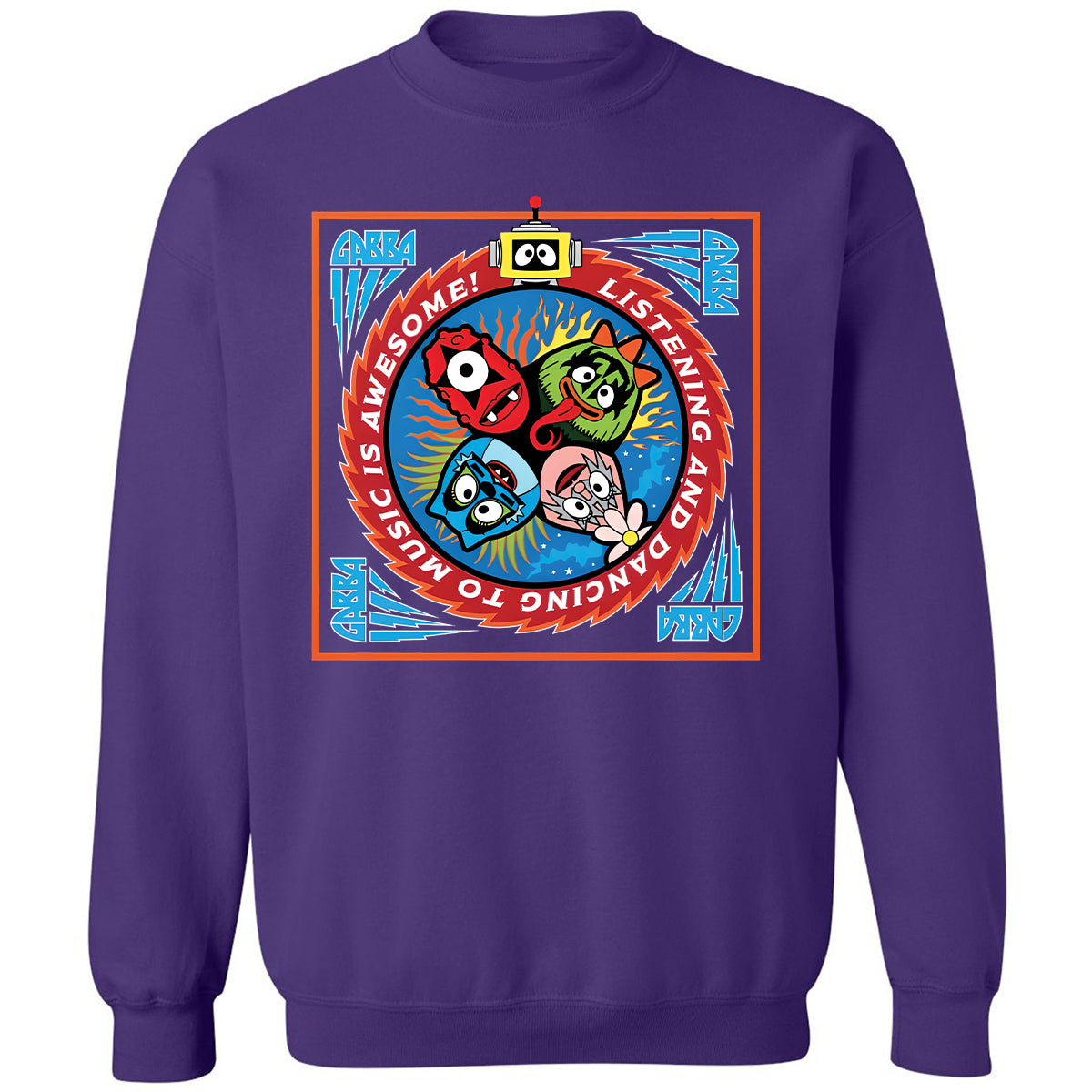 Listening and Dancing Yo Gabba Gabba! - Purple - 6