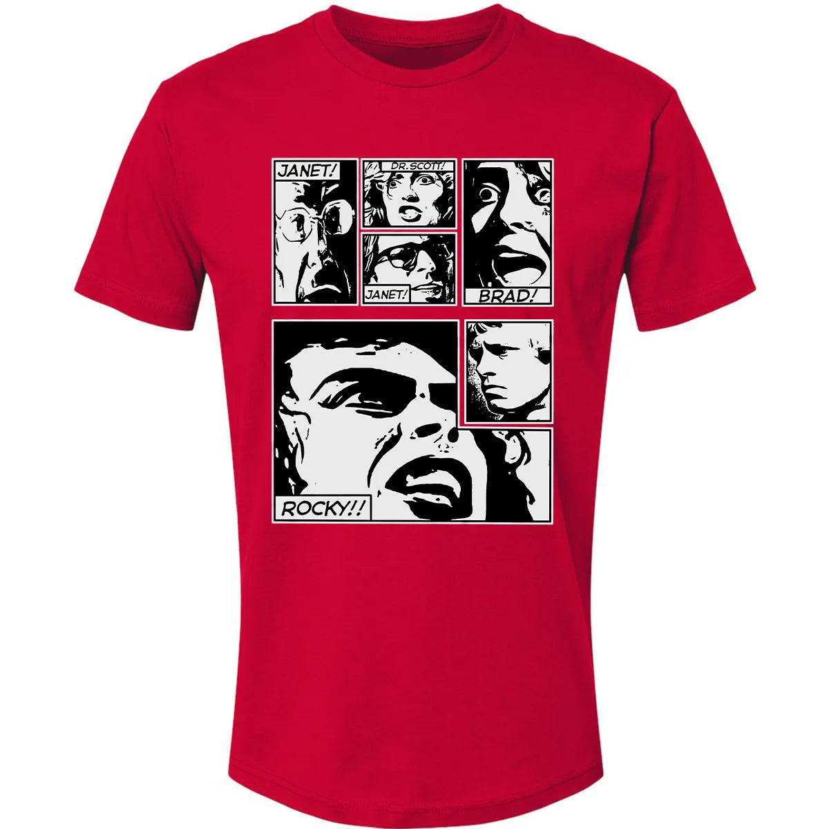 Janet! Brad! Rocky! Premium Unisex T-shirt