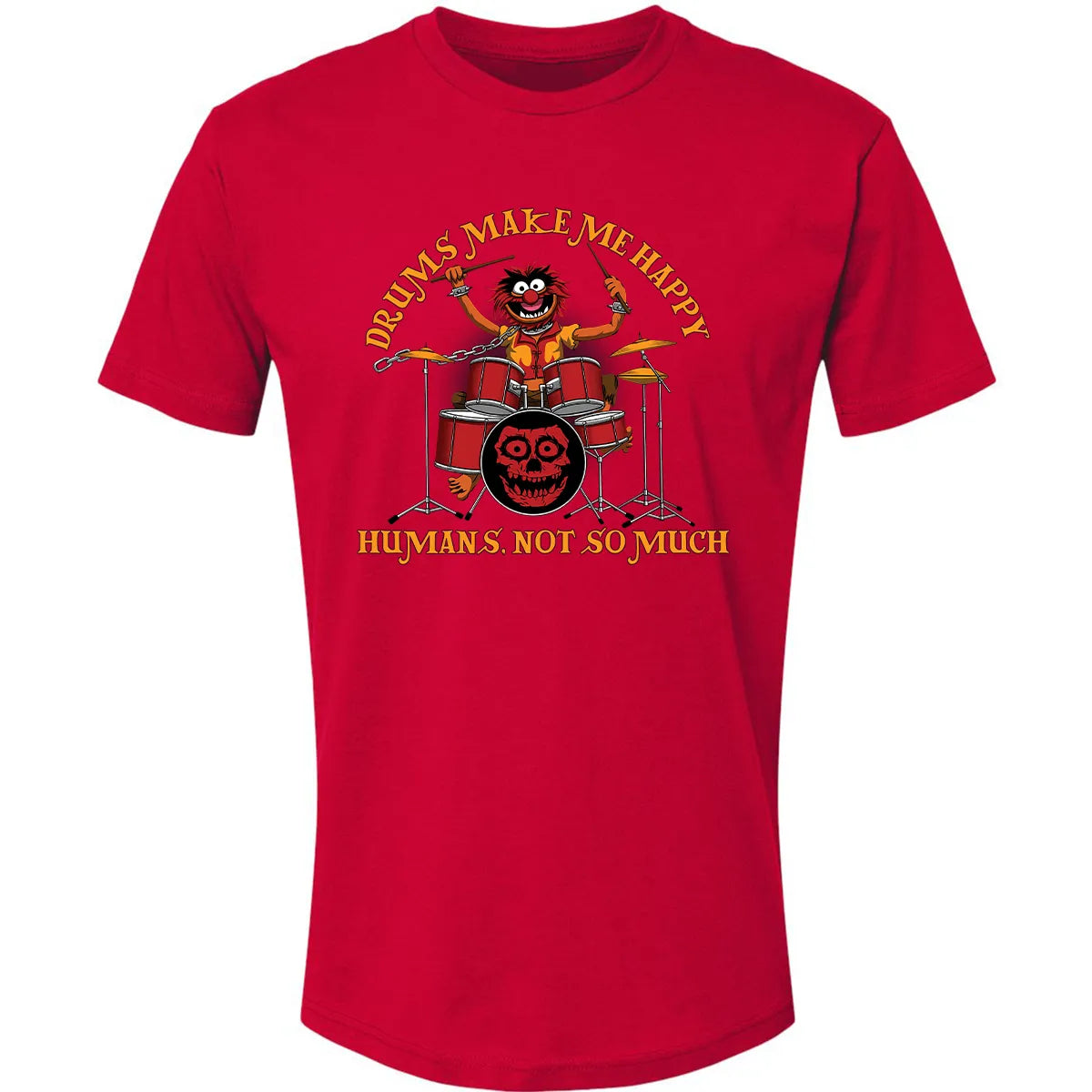 Drums Make Me Happy Premium Unisex T-shirt