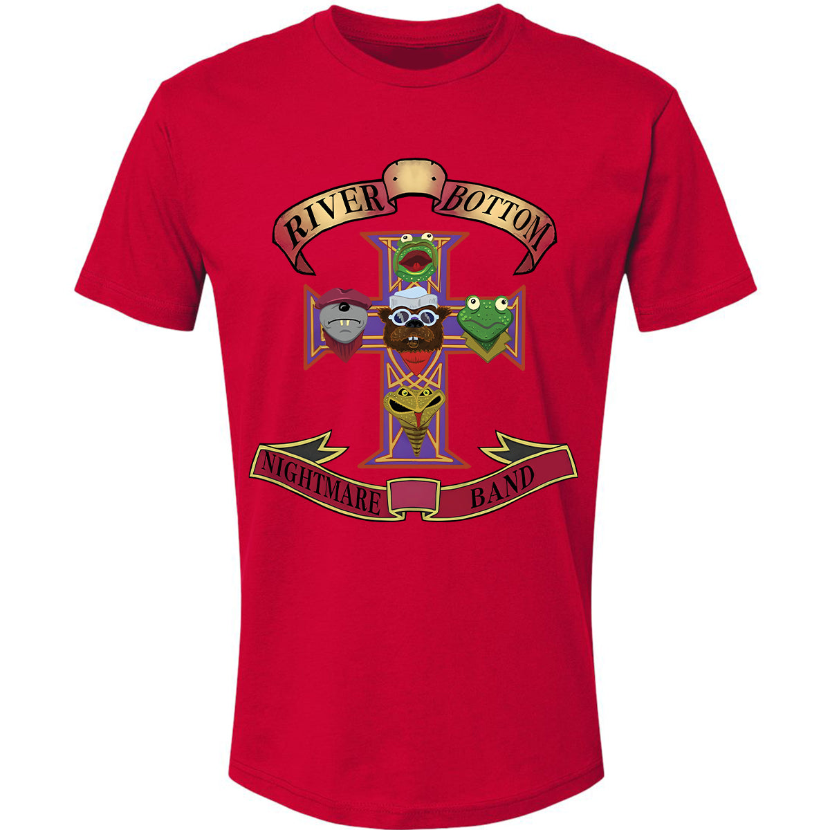 Premium Unisex T-shirt - Black - THANGFIXED (Copy) - Red - 6
