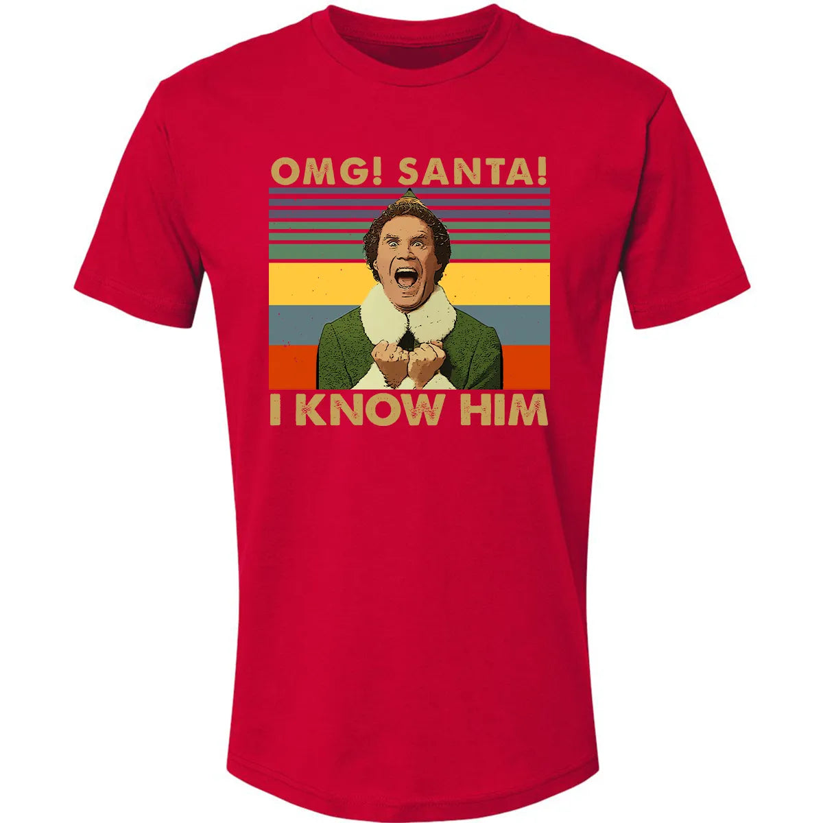 OMG Santa I Know Him Premium Unisex T-shirt