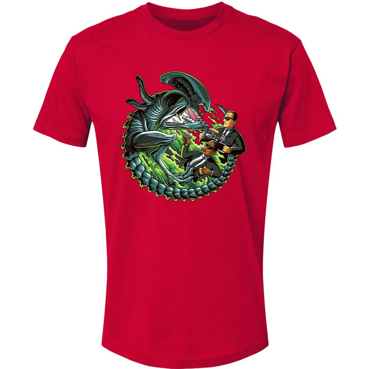 Men vs Alien Premium Unisex T-shirt