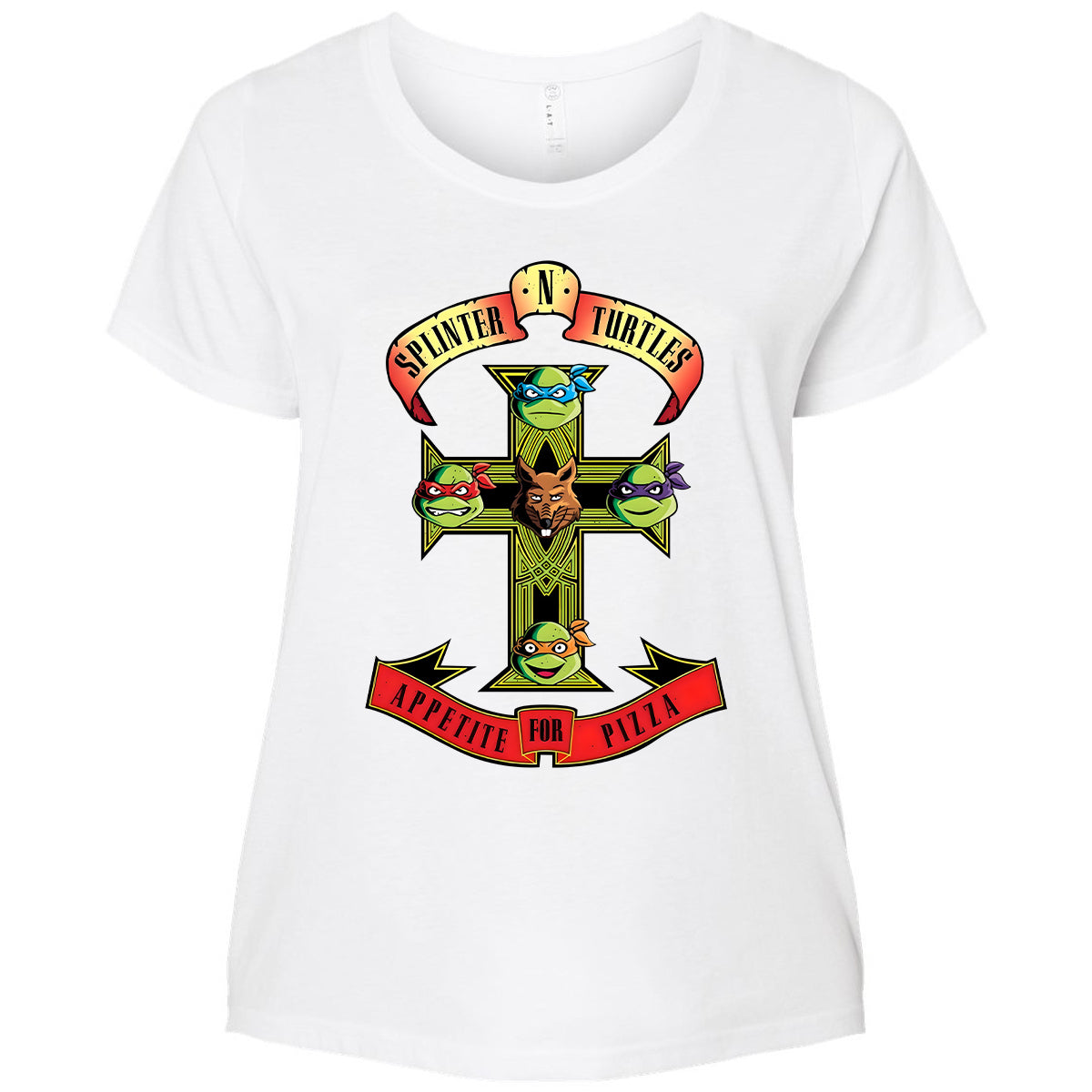 Ladies Curvy Jersey - L2WFK5S3 - White - 6