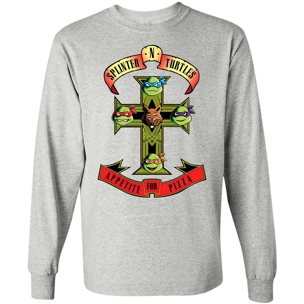 Long Sleeve T-Shirt - P5DT8JWJ - Ash - 7