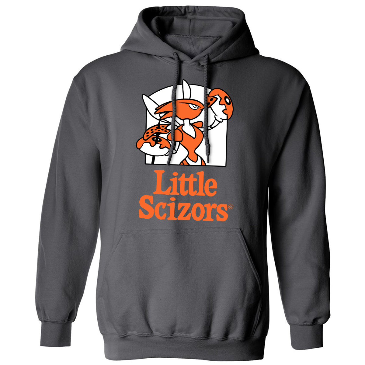 Classic Unisex Hoodie - V9T9J5BC - Charcoal - 7