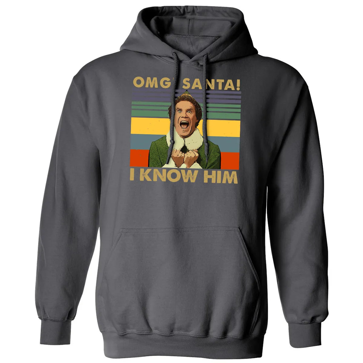 OMG Santa I Know Him Classic Unisex Hoodie