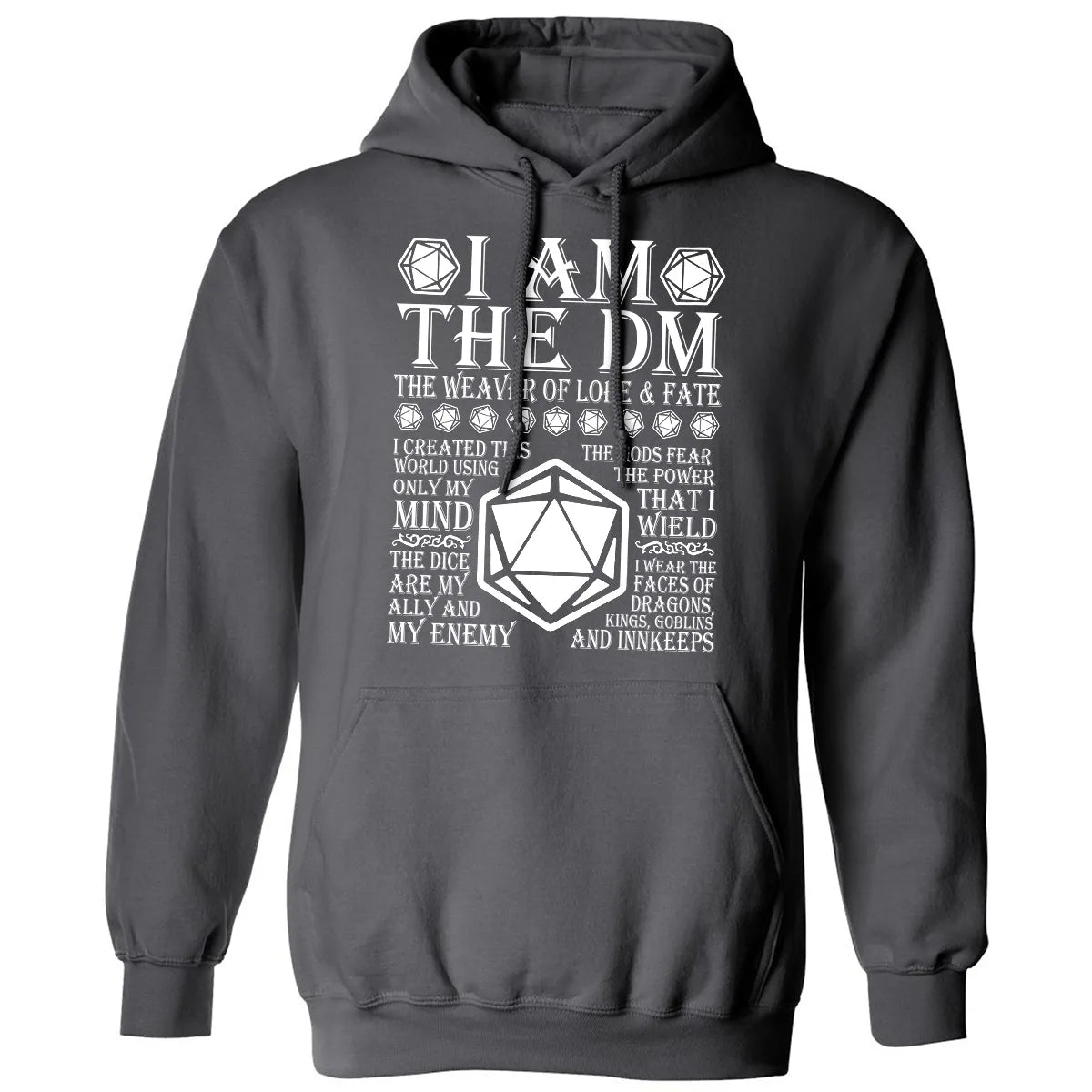 I Am The DM The Weaver Of Lore And Fate Classic Unisex Hoodie