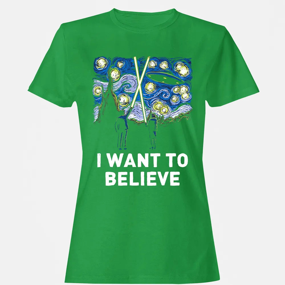 I Want To Believe Women's T-shirt